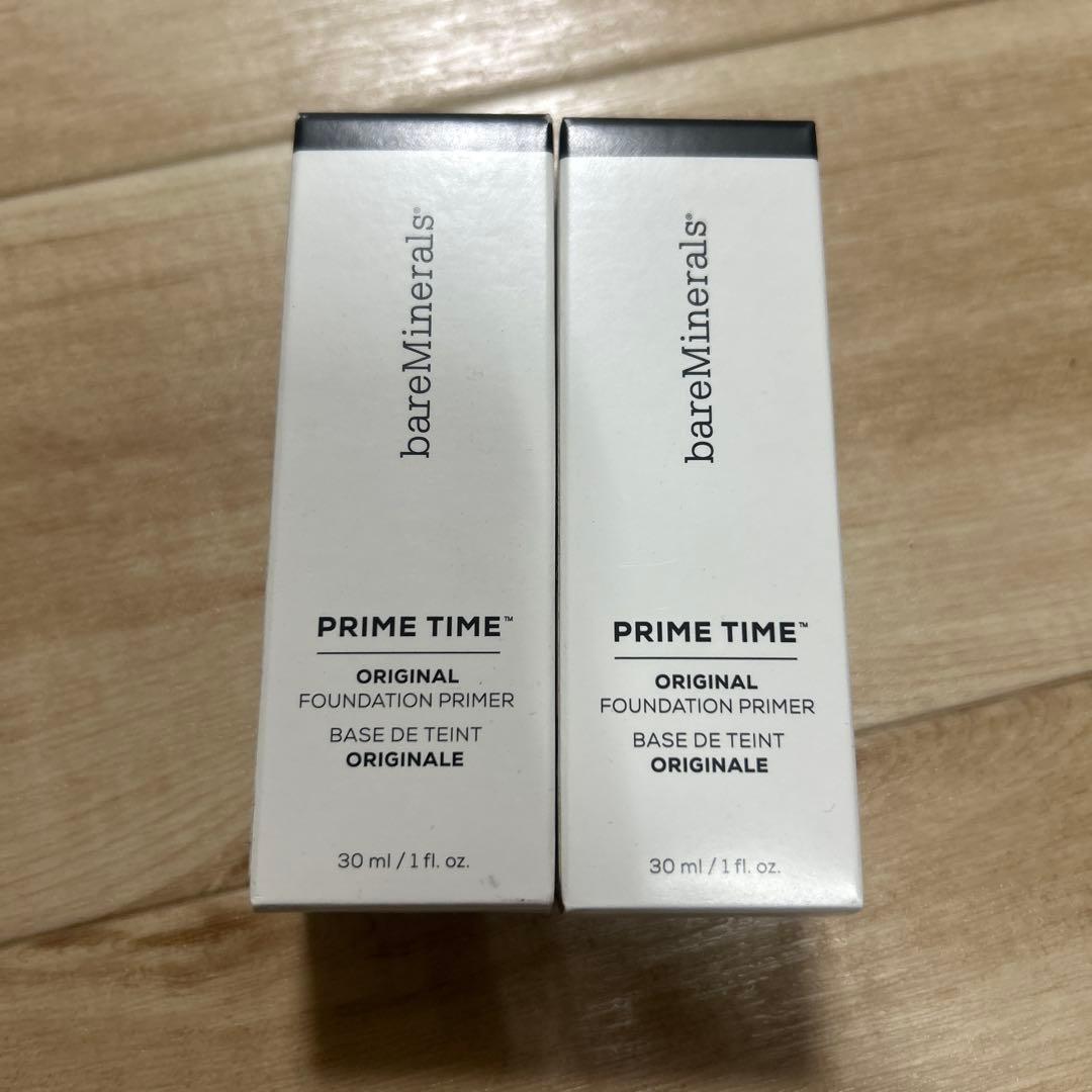 ベアミネラル　プライムタイム　メイクアップベース2個セット 30ml