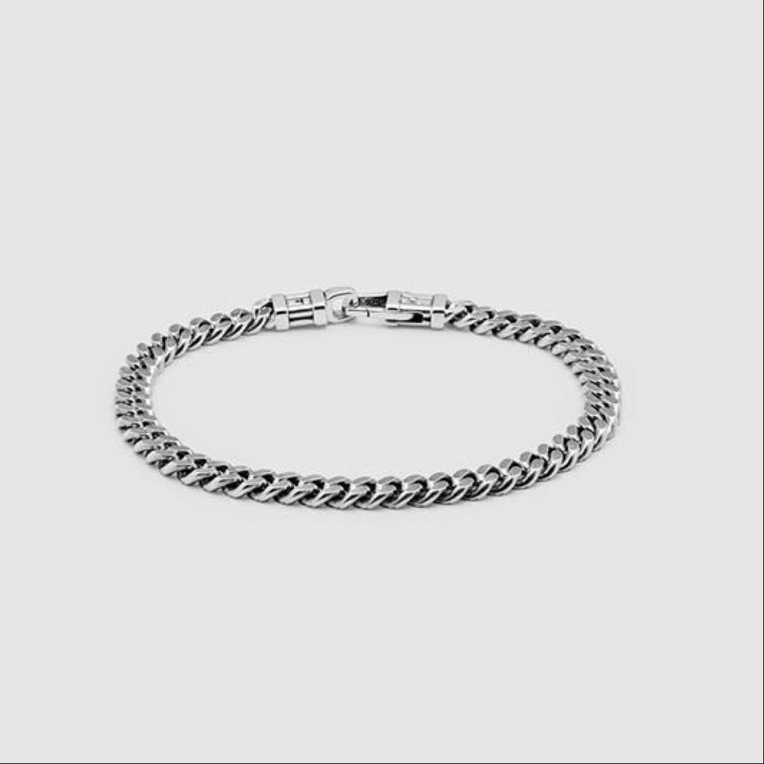TOM WOOD curb bracelet サイズL 7.7inch