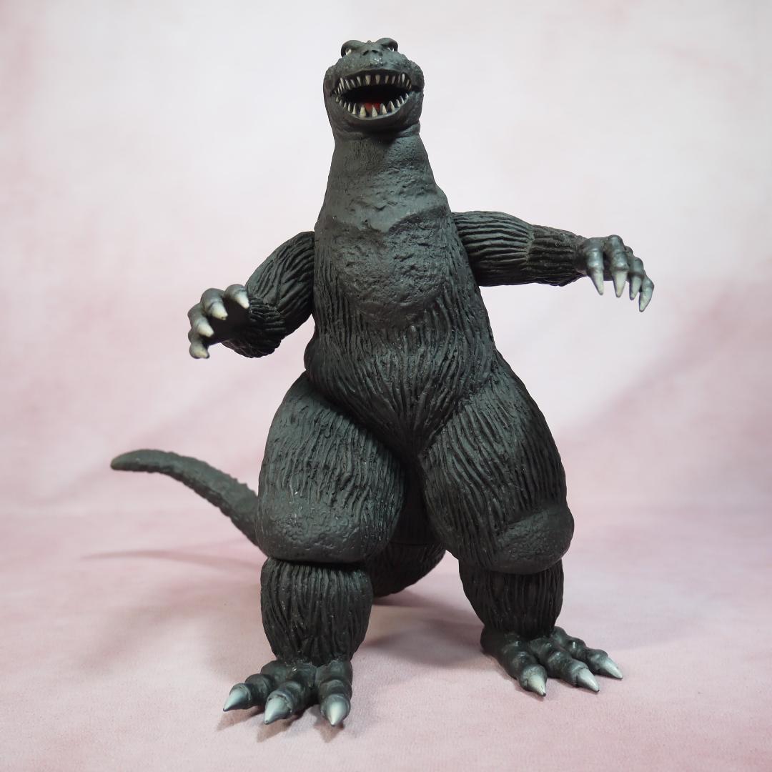 ゴジラ1962　キングコング対ゴジラ　1983刻印　ソフビ　黒