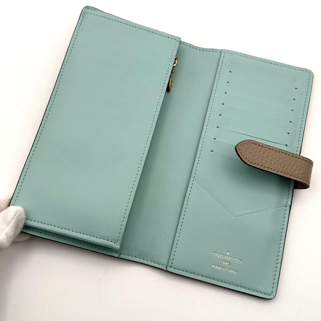極美品】ルイヴィトン ヴェルティカル ウォレット 長財布 トリヨン