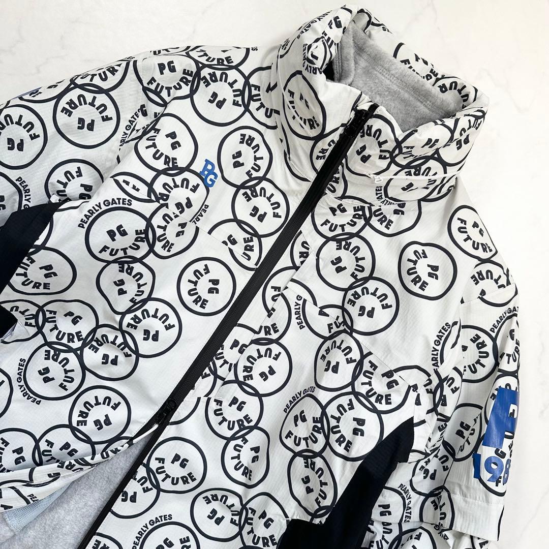 4WAY 近年モデル◎パーリーゲイツ ナイロンブルゾン フリースセット