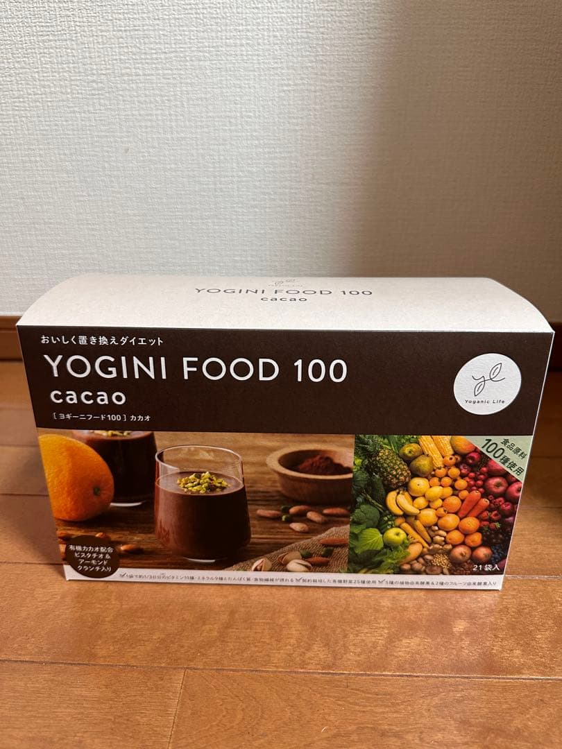 YOGINI FOOD 100 cacao 21パック