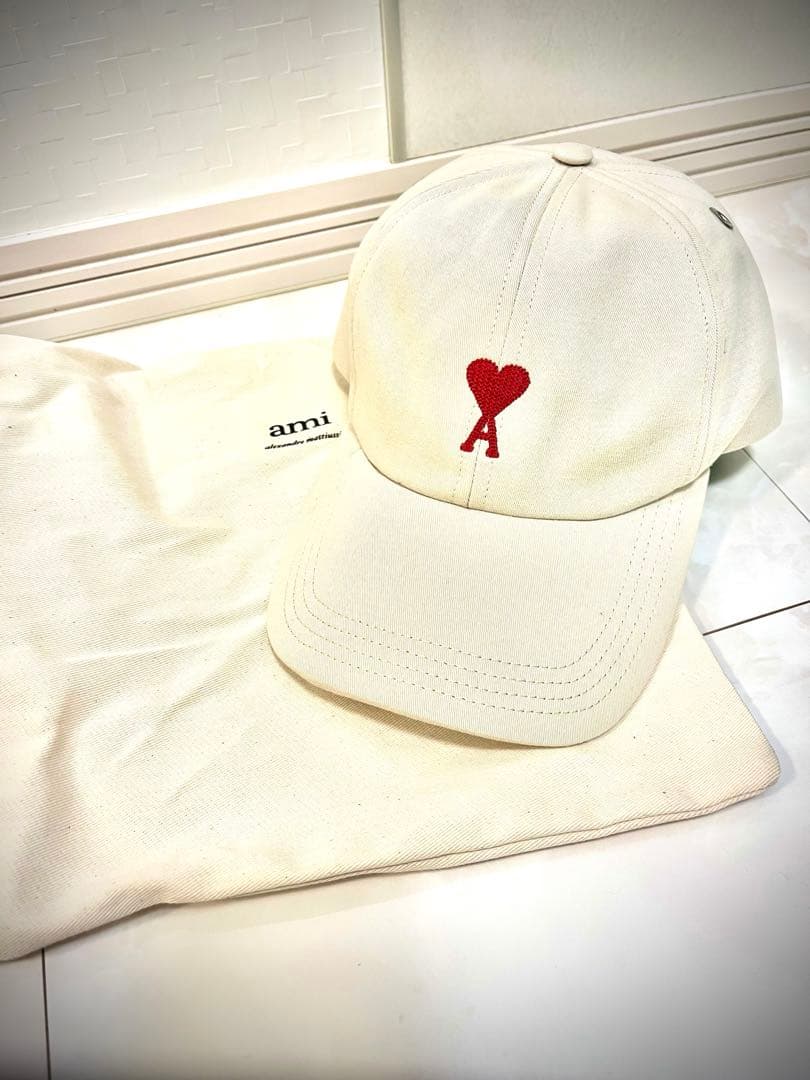 確実正規品(^^)アミ パリス キャップ 帽子 AMI PARIS 楽天市場】アミ パリス キャップ ベースボールキャップ レディース