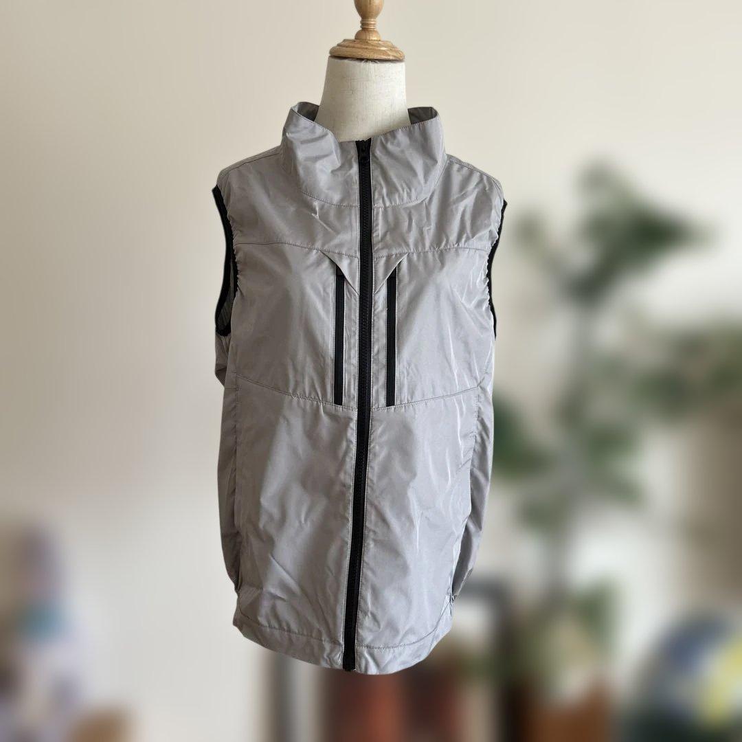 空調風神服　ベスト　S シルバー