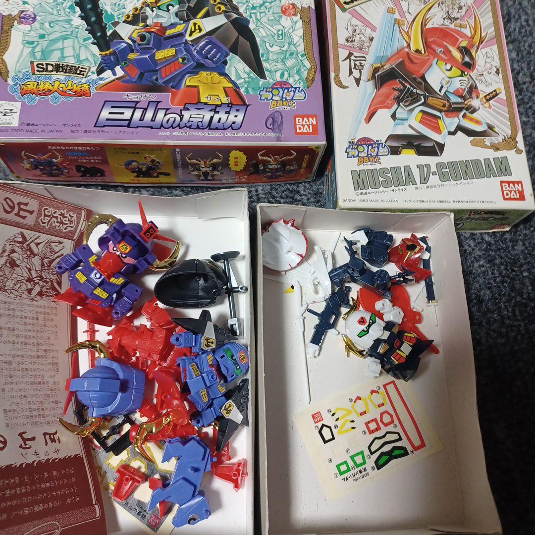 BB戦士 ガンダム sd戦国伝 プラモデル ジャンク 大量 レトロ 24箱