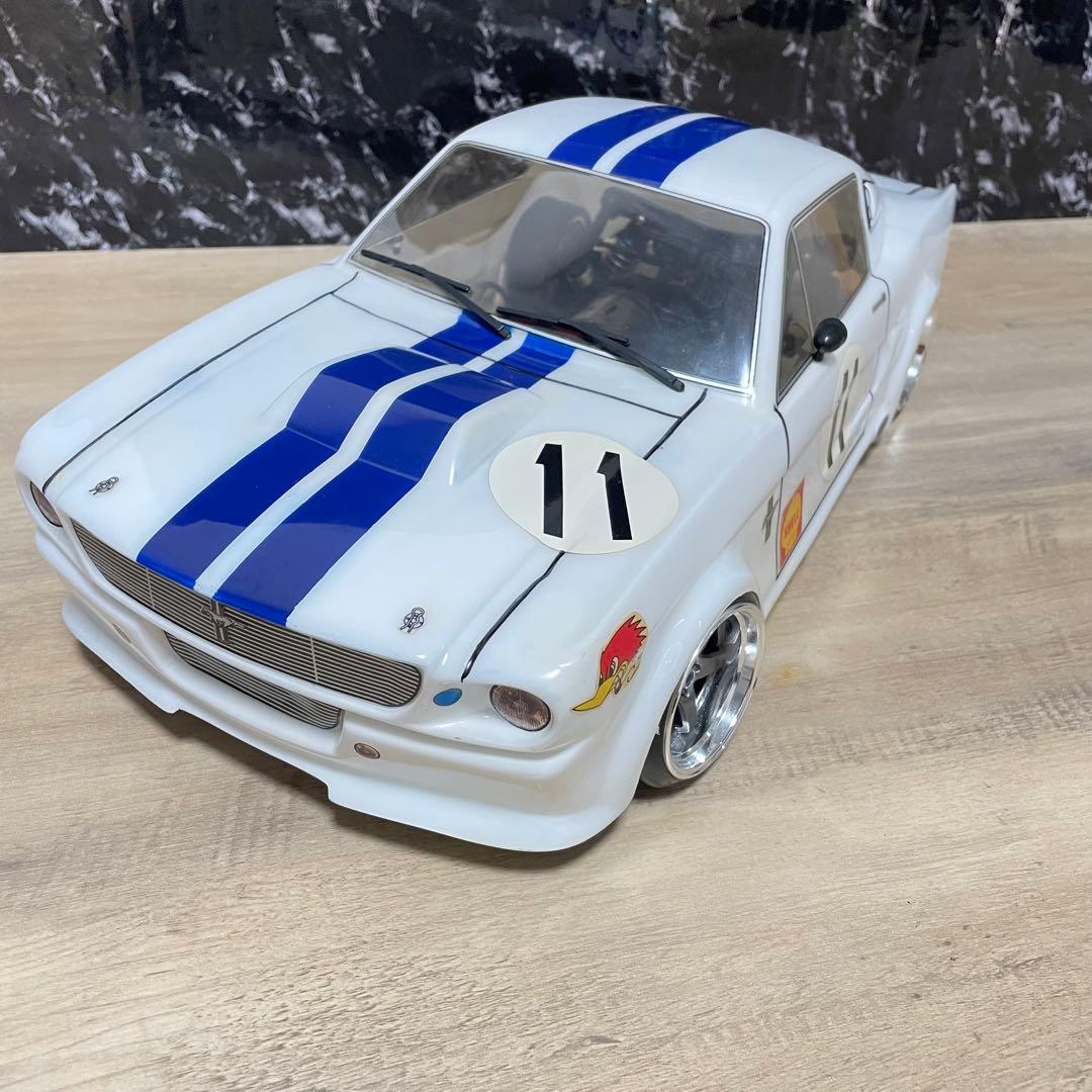 フォード マスタング 1/10 ラジコンボディ ford ツーリング 塗装済み