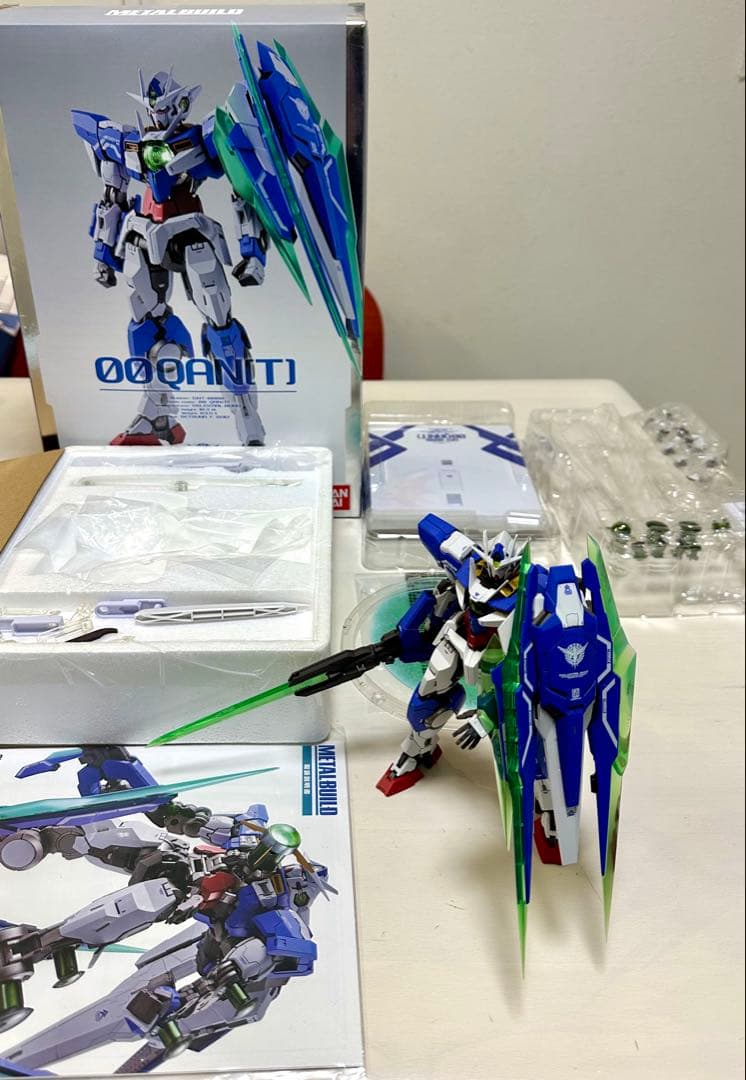 L BUILD ダブルオークアンタ メタルビルド