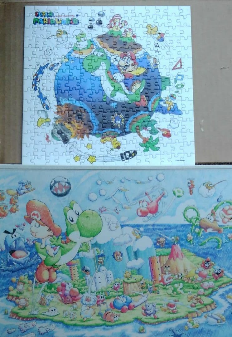 スーパーマリオ　ジグソーパズル2つセット エンスカイ スーパーマリオ ジグソーパズル 300ピース New スーパー