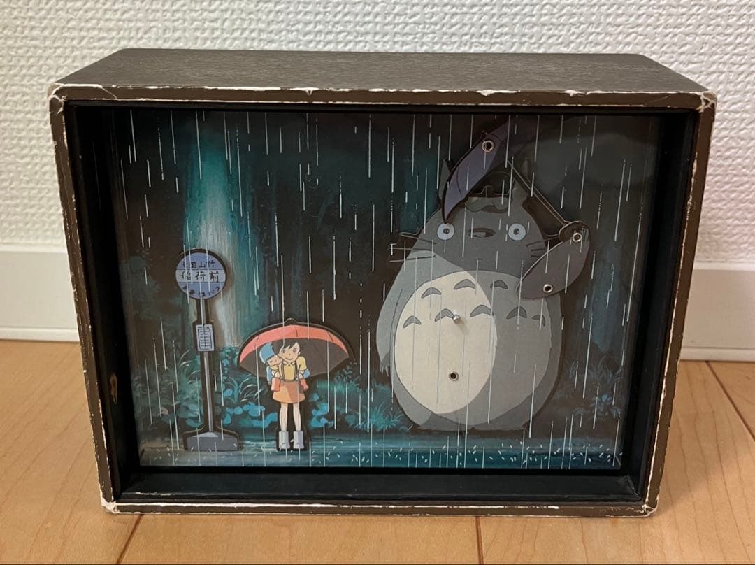 スタジオジブリ　となりのトトロ　オルゴール　からくり　バス停