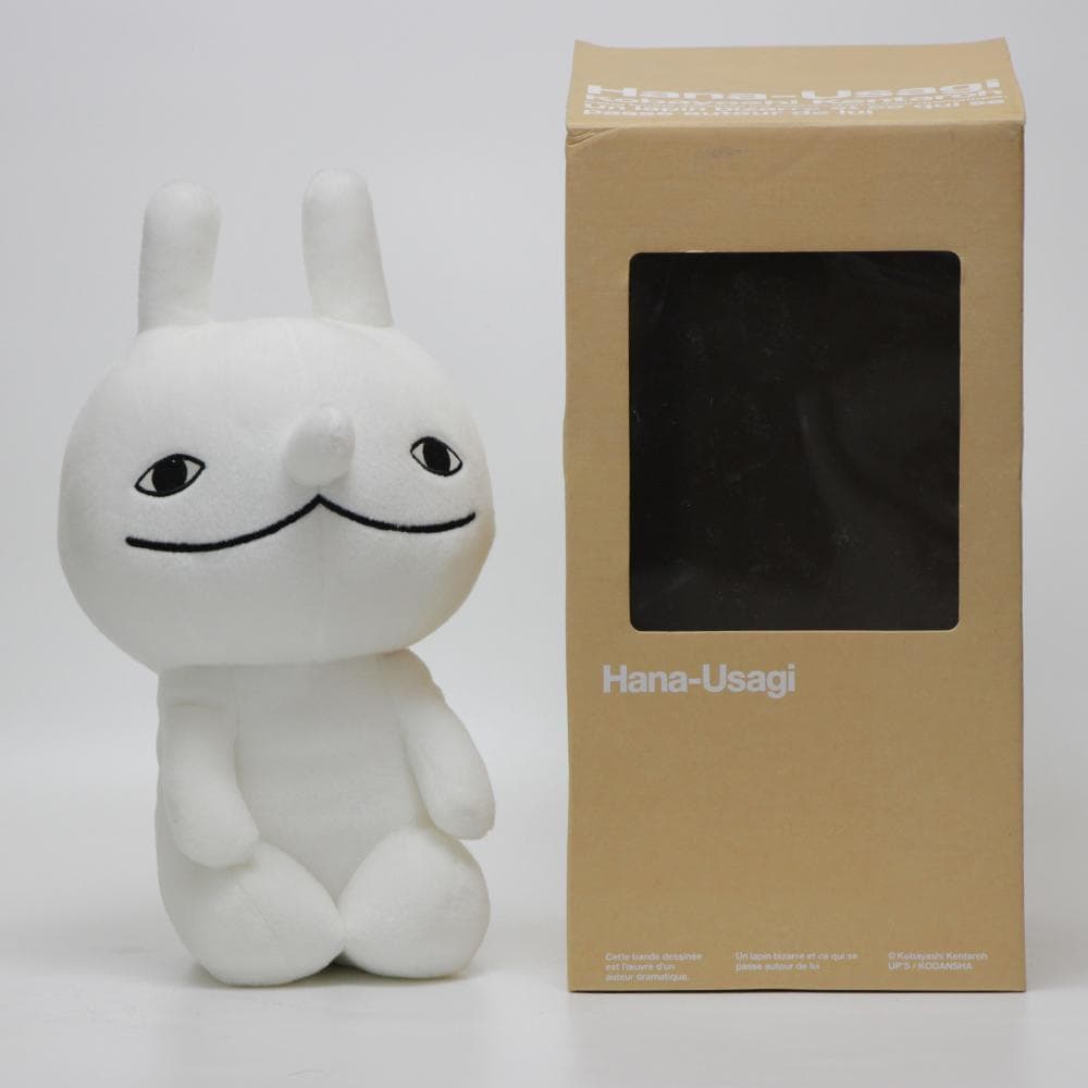 Hana-Usagi ホワイトぬいぐるみ「鼻兎」ぬいぐるみ