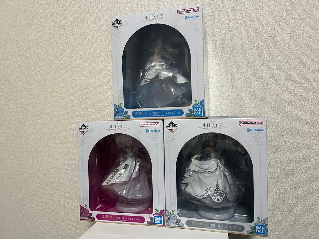 【新品未開封】一番くじ　ホロライブ　フィギュア3体セット　ノエル　トワ　ラミィ