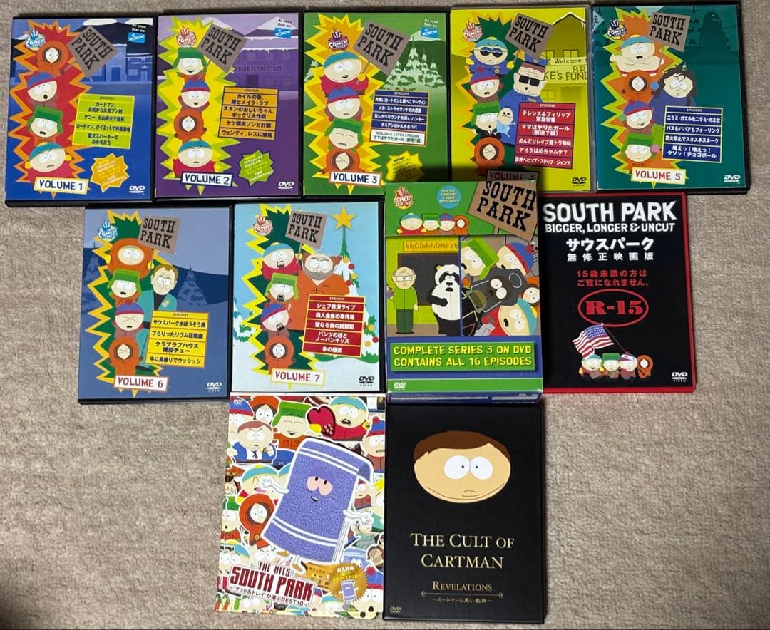 サウスパーク　dvd まとめ売り