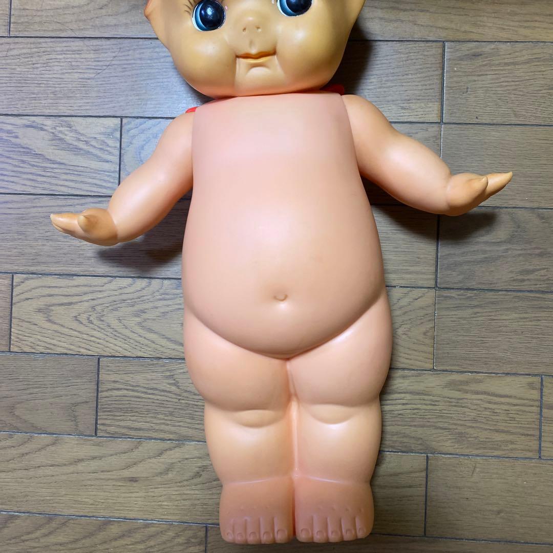 特大】キューピー人形 55cm ソフビ 赤い羽 マヨネーズ 昭和レトロ