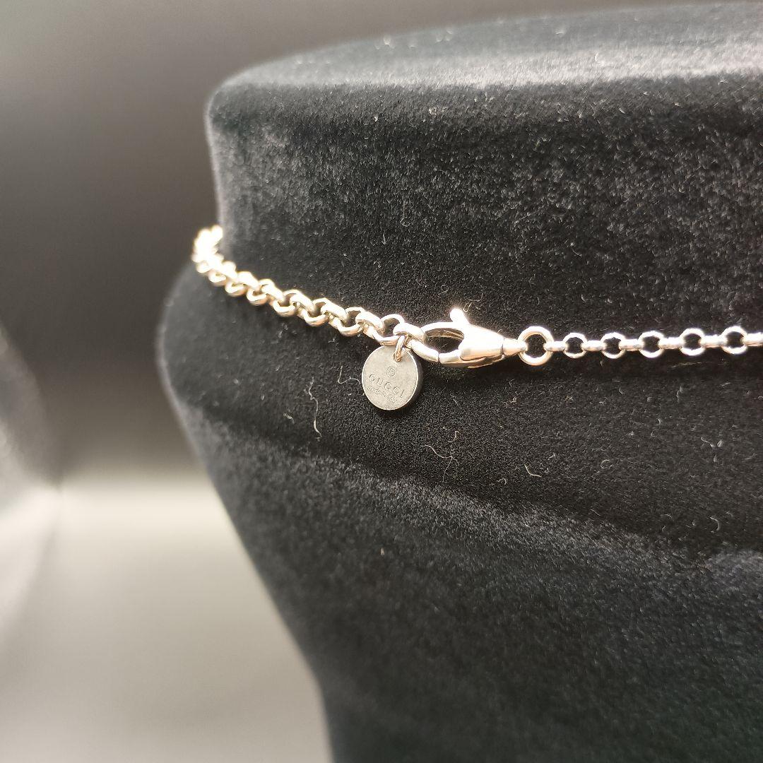 GUCCI あずきチェーン ブラック加工 50cm SILVER925 男女兼用 - メルカリ