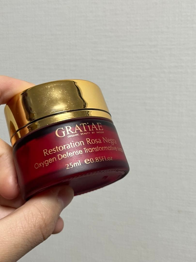【新品未使用】グラティエ ローザネグラ ナイト　マスク25ml