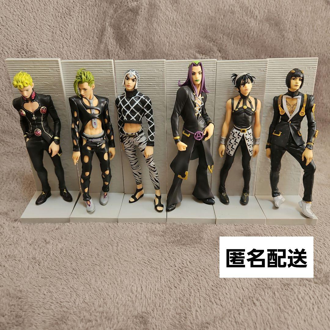 黒　ジョジョの奇妙な冒険 第五部 DXフィギュア　ブチャラティチーム　6体セット ジョジョ第5部 DXフィギュア ブチャラティチーム 6体セット Amazon.co