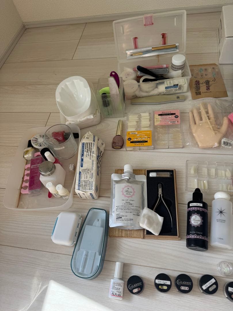 総額約30万円 ネイリスト検定1.2.3級セット 道具 用品 ネイル - メルカリ