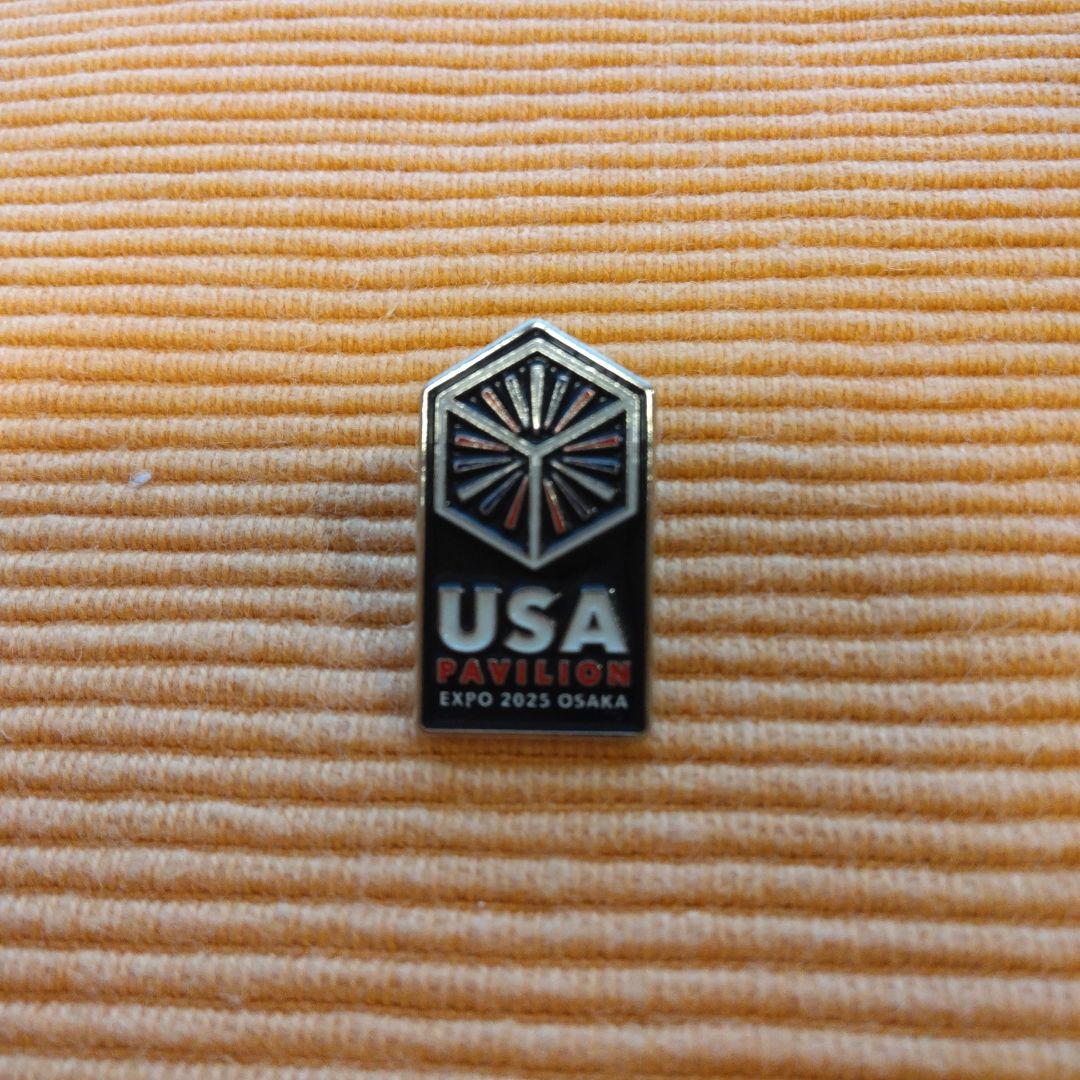 EXPO2025 大阪関西万博　 アメリカ館　ピンバッジ