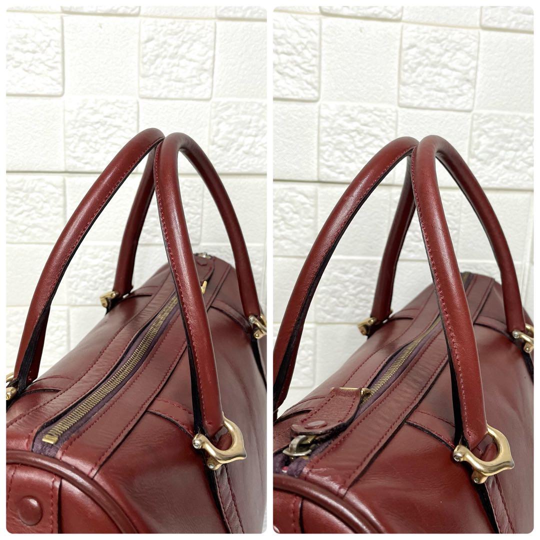 廃盤美品】✨☘️Cartier☘️✨ボストンバッグ✨マストライン