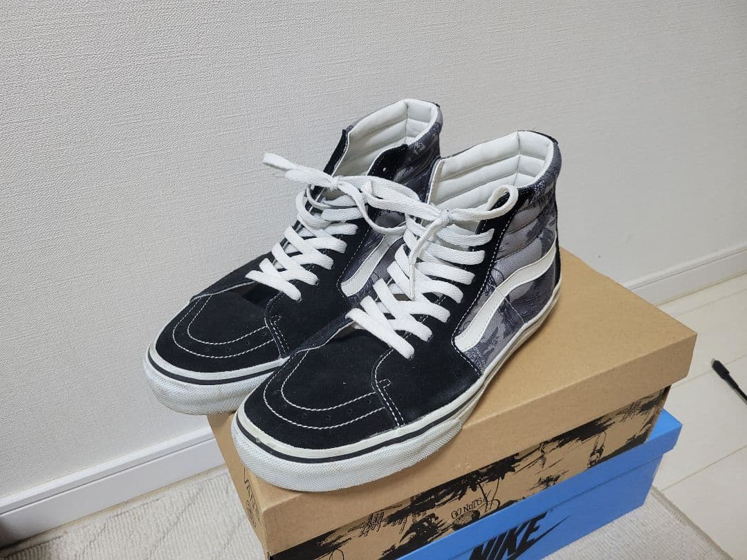 Vans Sk8-Hi stussy　コラボ Vans X Stussy High 8 Ball Size 9 | eBay