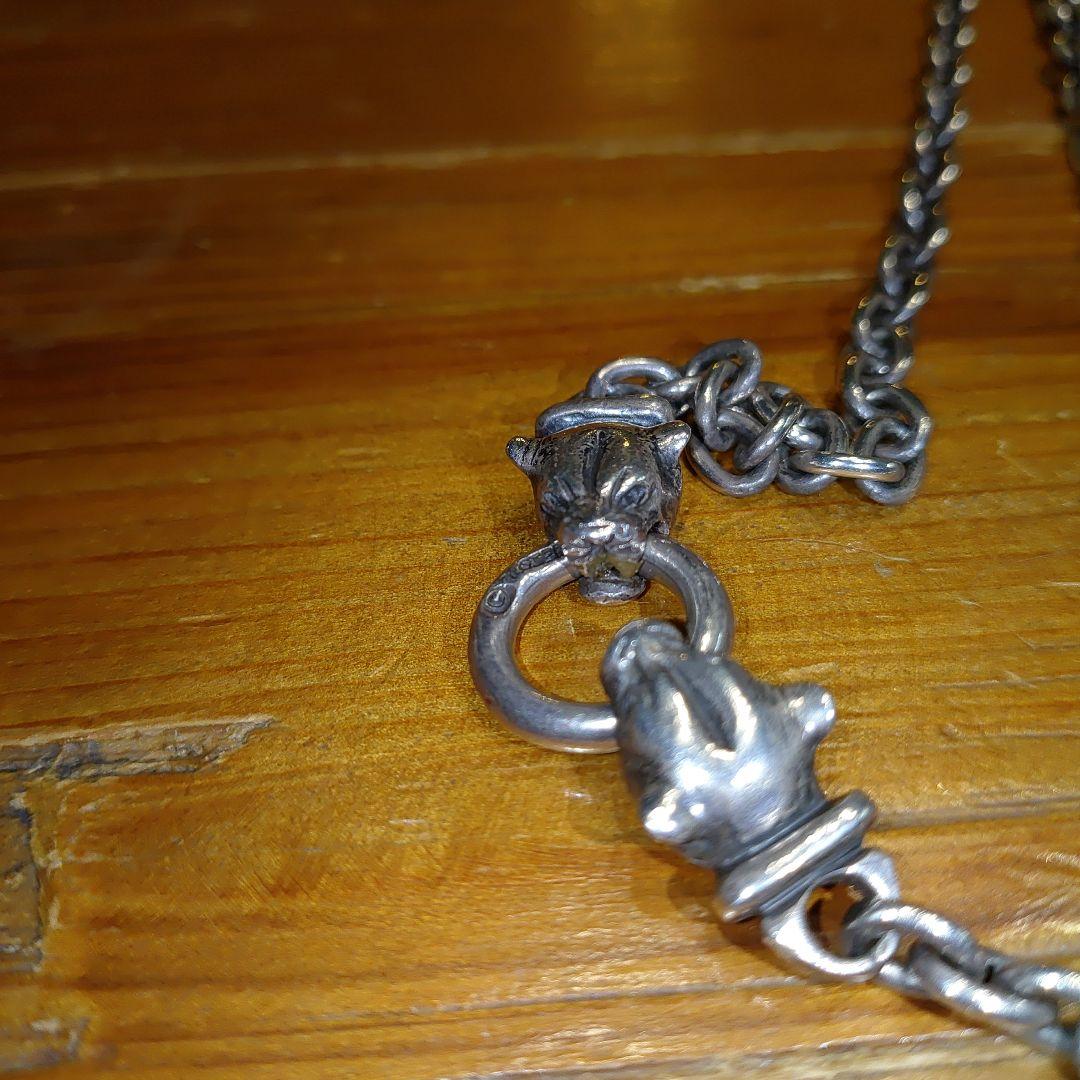 新品M ガボラトリー ガボール ギウサ パンサー ネックレス SV925 新品M