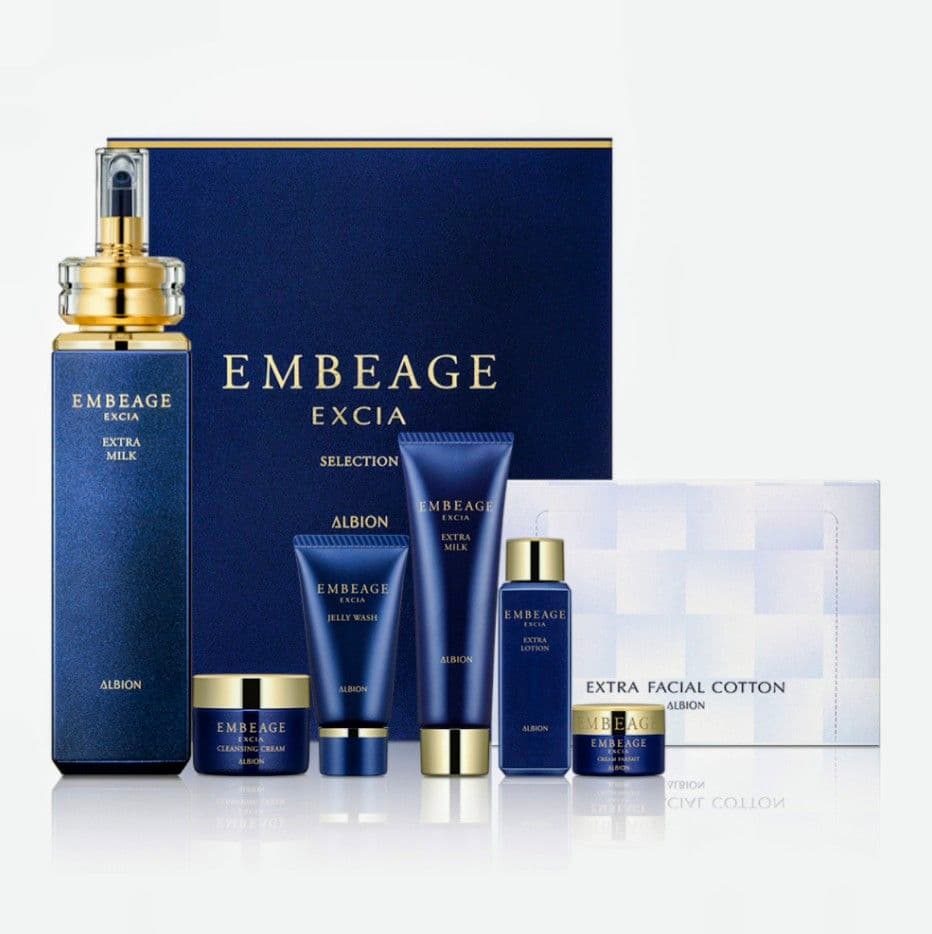 ALBION EMBEAGE EXCIA EXTRA MILK 6点セット