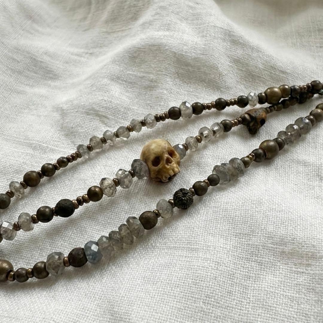 アクセサリー IF SIX WAS NINE SKULL bracelet