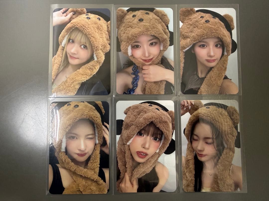 NMIXX makestar サイン会 くまトレカ 6枚セット - メルカリ