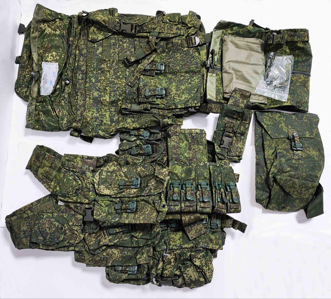 ロシア軍 実物 6sh117 新ロット タクティカルベスト バックパック セット