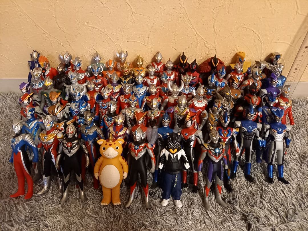 希少品ありウルトラマンフィギュアソフビ141体セット