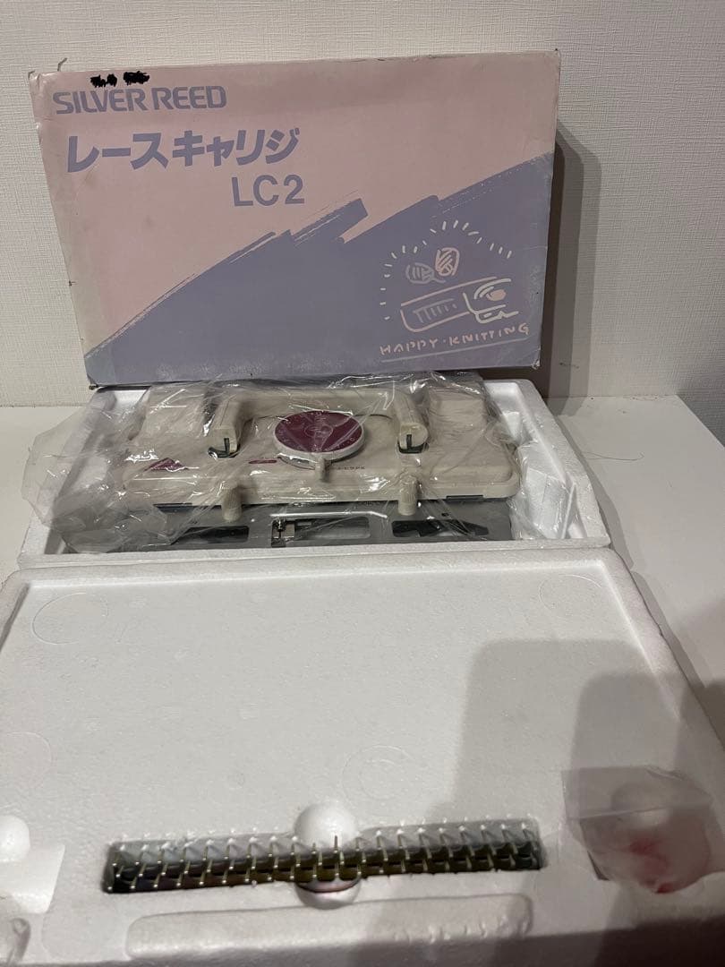 SILVER REED レースキャリジ　LC2　シルバー編機【ジャンク】