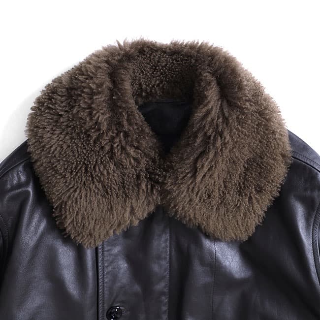 LEMAIRE ルメール シアリング レザー フライトジャケット定価60〜65万