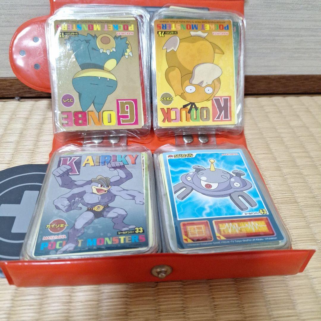 丸美屋 ポケモンシールホルダー+シール65枚セット - メルカリ