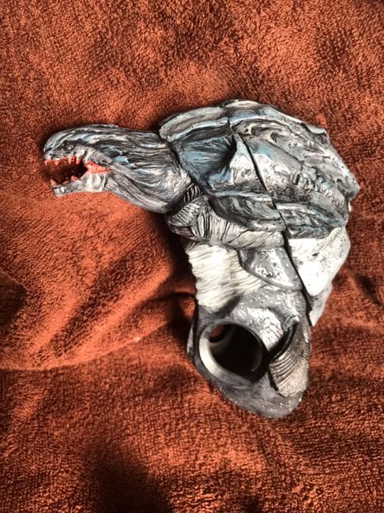 24日まで出品☆ゴジラミレニアム 敵怪獣 オルガ リペイント - メルカリ