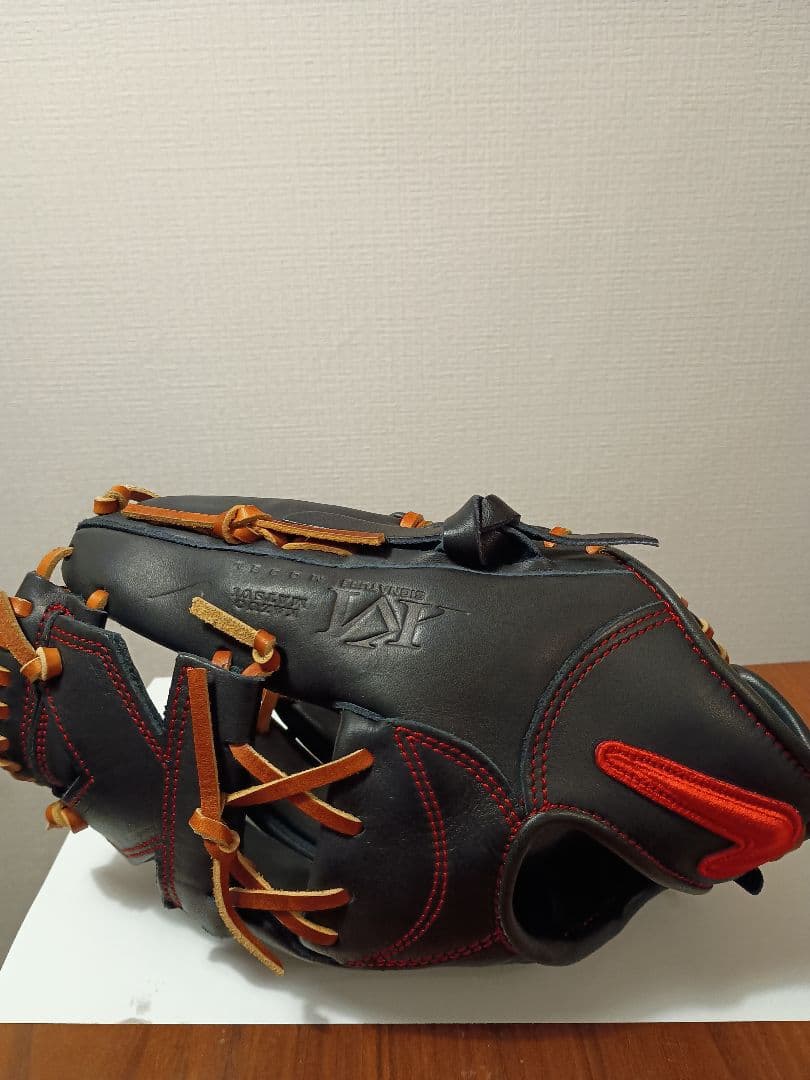 ナイキ 松井稼頭央KMシグネイチャーモデル 軟式グローブ 黒 大人用