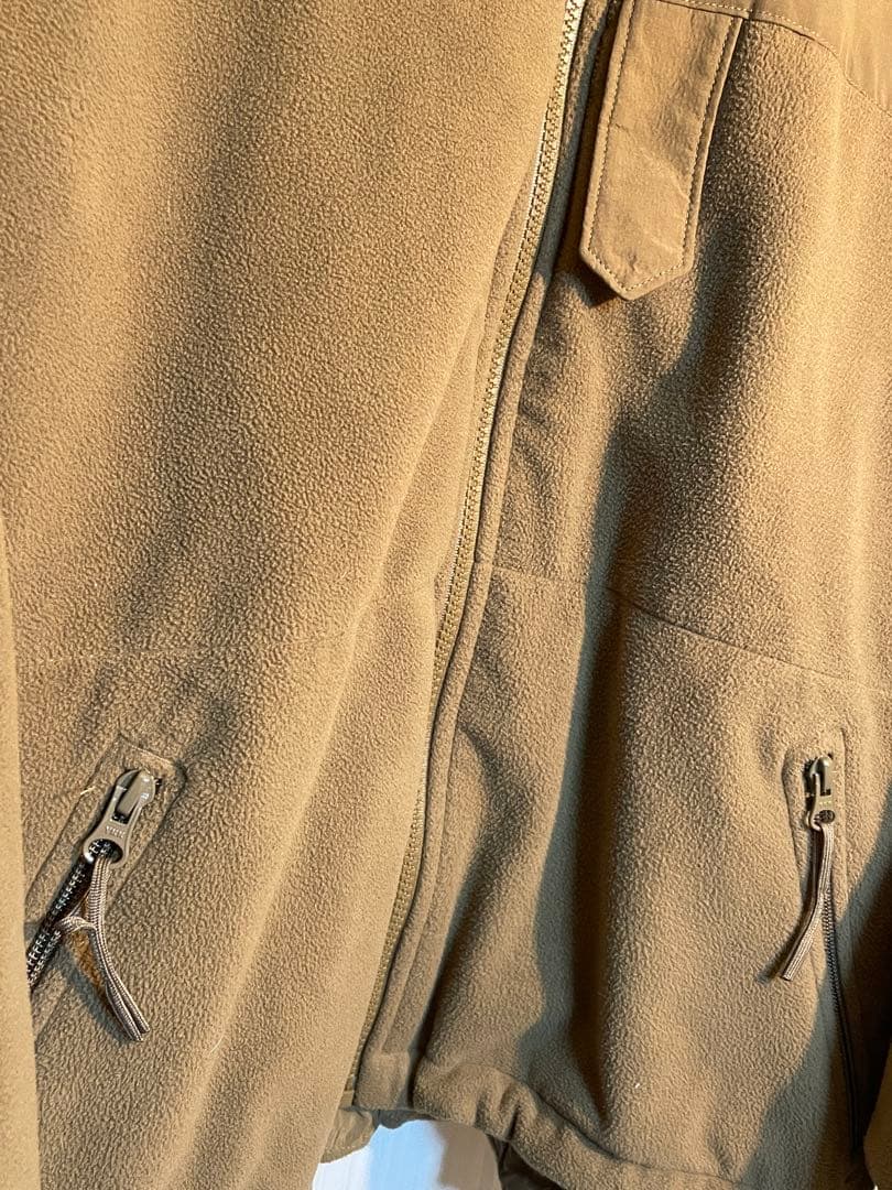 U.S.NAVY NWU パーカー用 フリースライナージャケット　コヨーテ