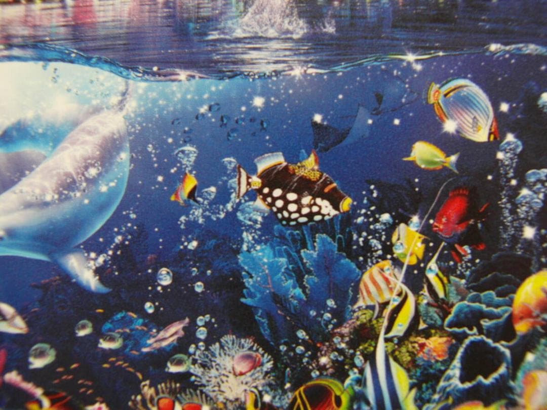 クリスチャン・ラッセン「ドリームタイム」、厳選、希少画集・額装画