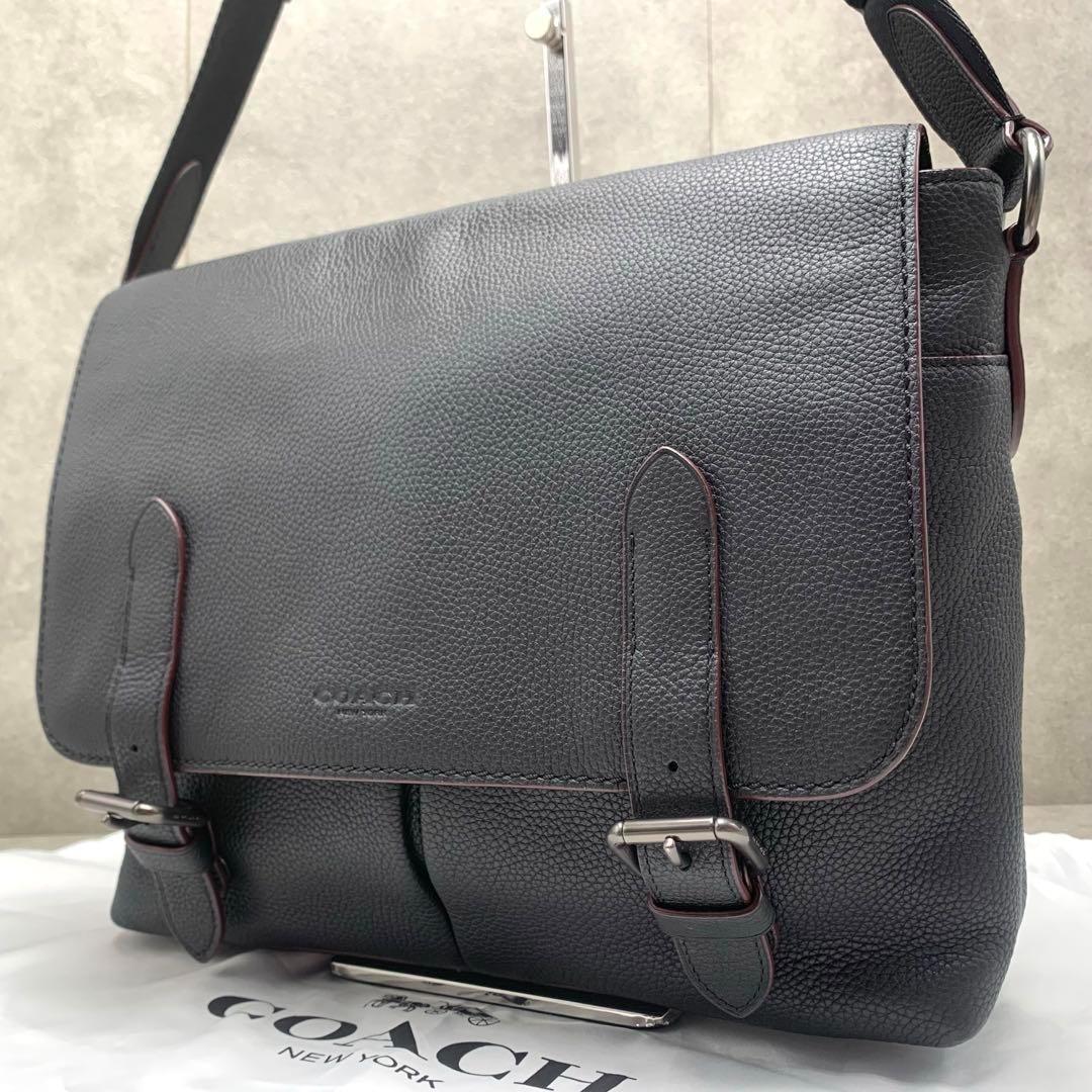 COACH メトロポリタン ソフト ショルダーバッグ メッセンジャーバッグ 黒 COACH（コーチ）の「ソフト タビー メッセンジャー（メッセンジャー