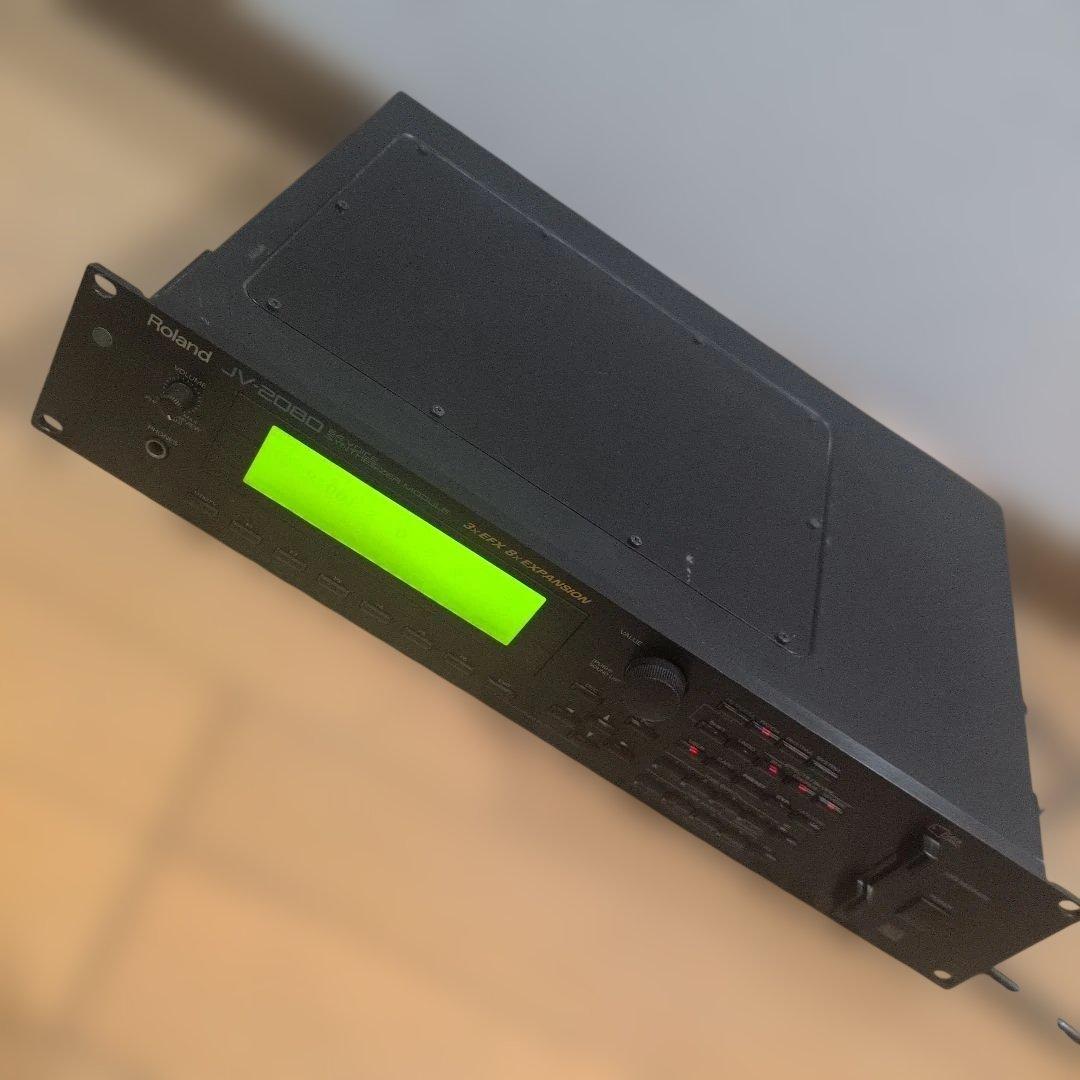 Roland JV−2080 64VOICEシンセサイザーモジュール良品！