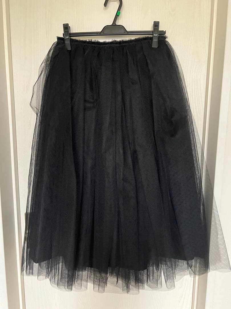 コムコム 2025 チュールスカート コムデギャルソン