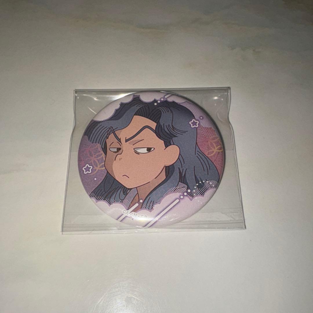 忍たま乱太郎 百面相缶バッジ 寝起き姿の段 綾部喜八郎 - メルカリ