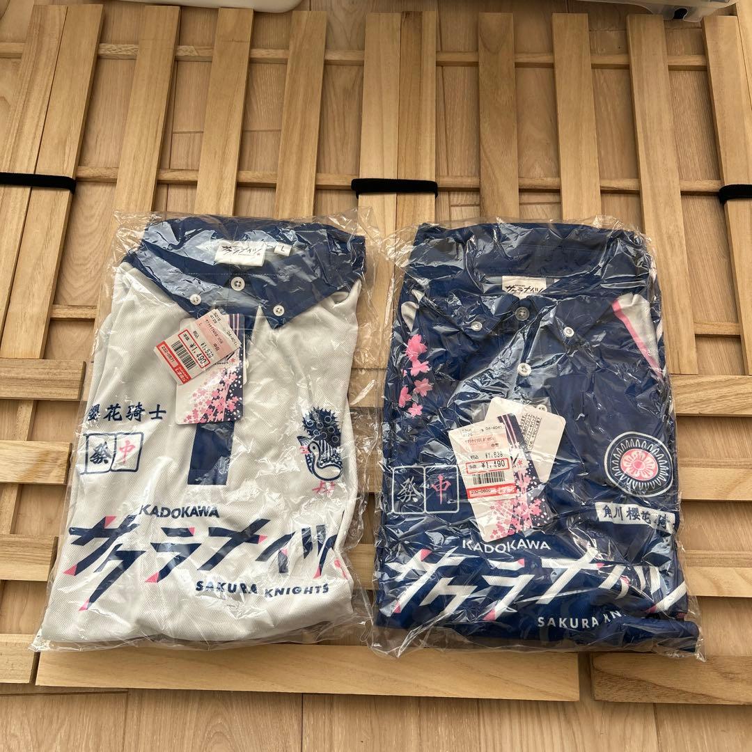Mリーグ サクラナイツ ポロシャツ Lサイズ