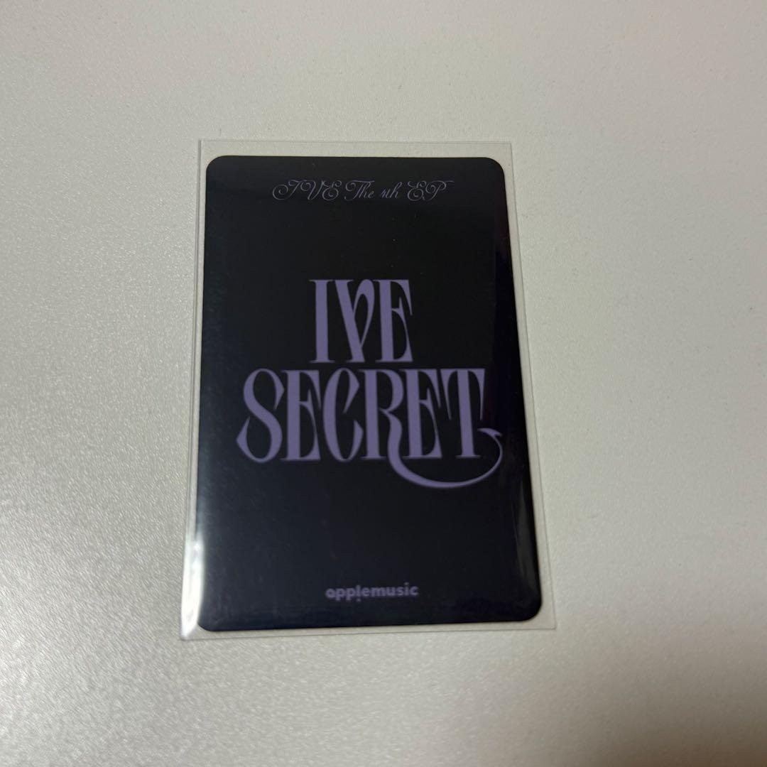 IVE SECRET applemusic ラキドロ トレカ ウォニョン - メルカリ