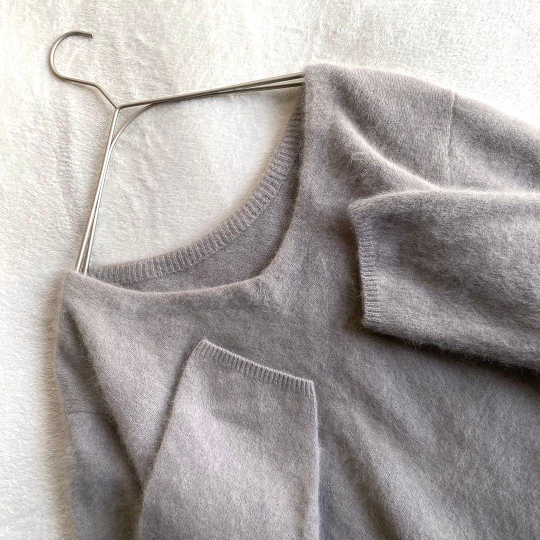 【美品✨】Ballsey ふんわり　フラッフィーヤーン ボートネックプルオーバー