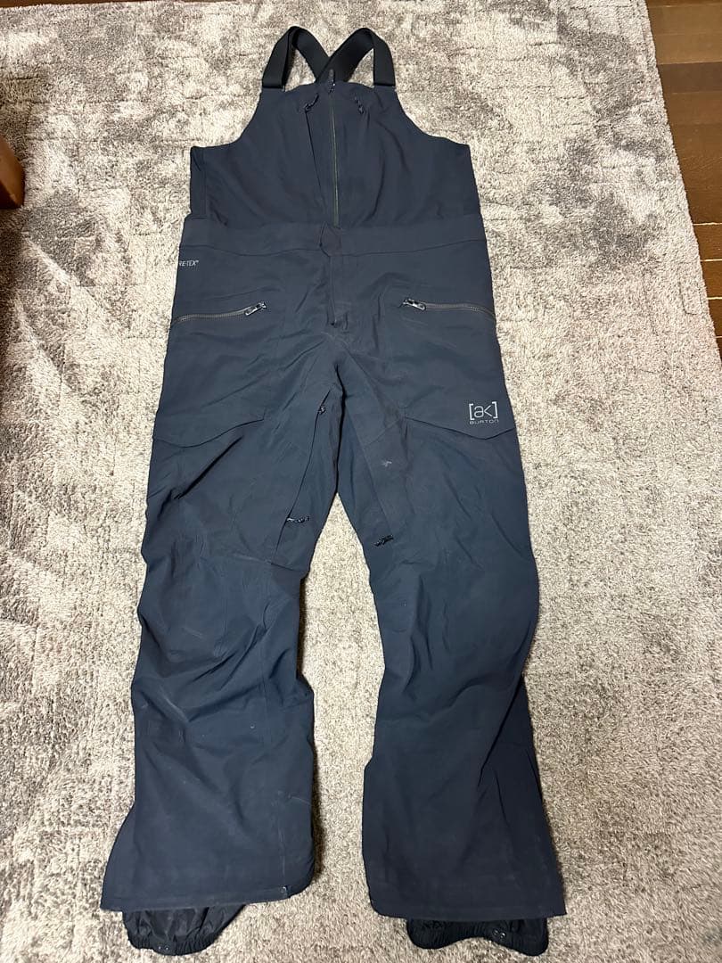 [ak] BURTON GORE-TEX PRO ビブパンツ　スノーボード