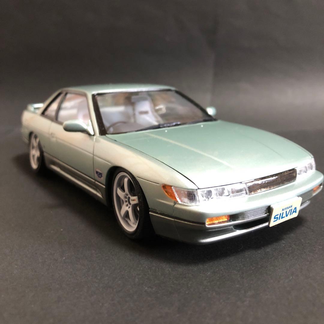 アオシマ 1/24 日産 シルビア S13 完成品 - メルカリ