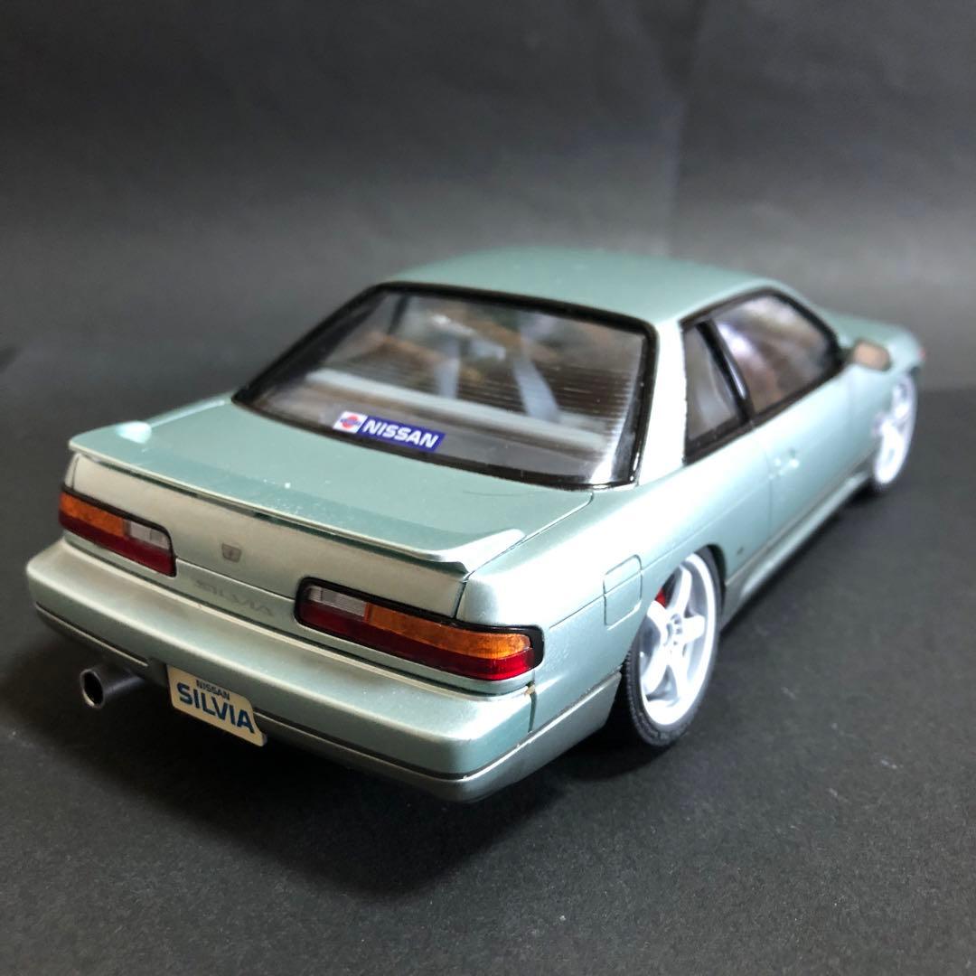 アオシマ 1/24 日産 シルビア S13 完成品 - メルカリ