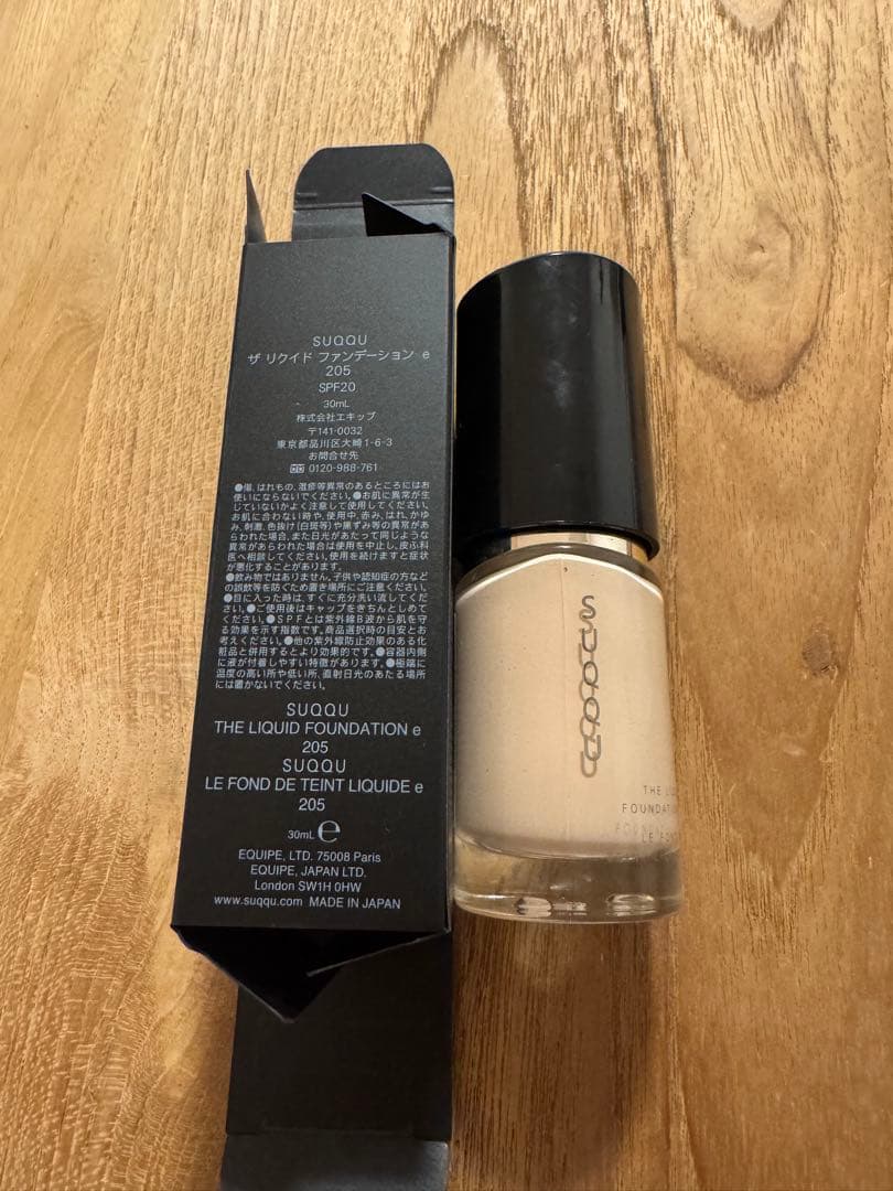 ほぼ未使用 SUQQU ザ リキッド ファンデーション e 205 - メルカリ