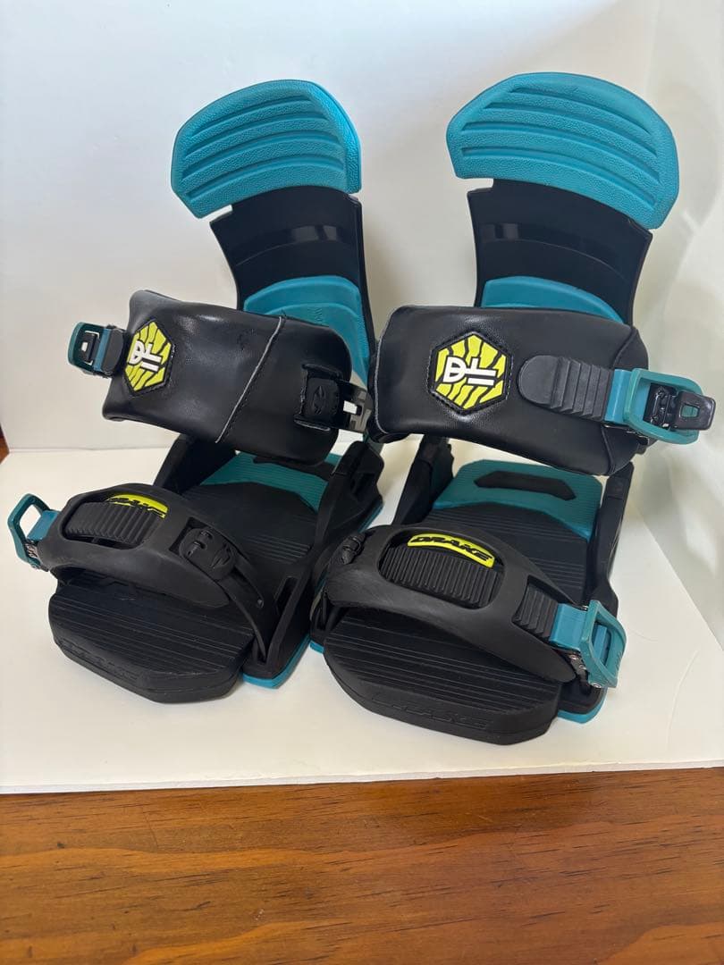 DRAKE ドレイク スノーボードビンディング ブラック/ターコイズ