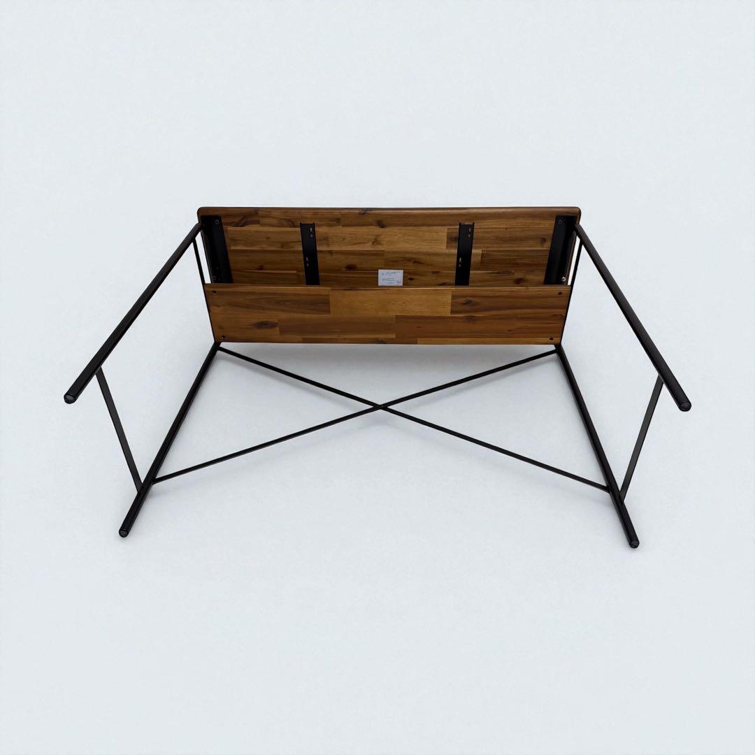 廃盤】ウニコ SWELLA カウンターテーブル アカシア材 アイアン W110